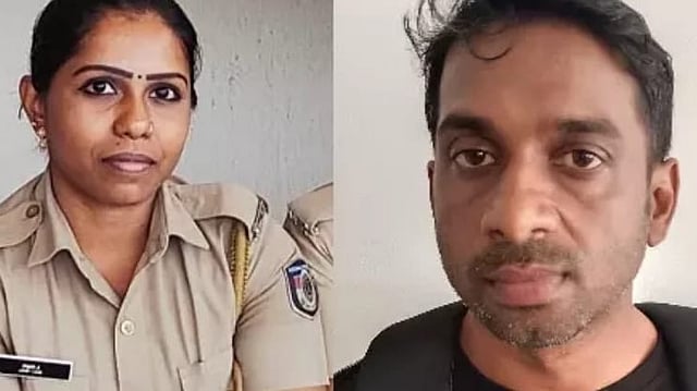 മരിച്ച ദിവ്യശ്രീ, അറസ്റ്റിലായ ഭര്ത്താവ് രാജേഷ്