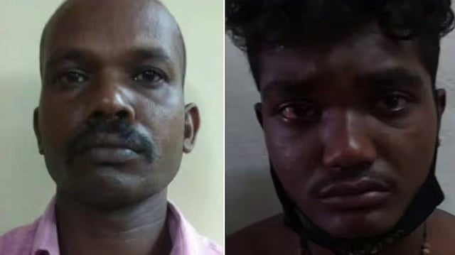 Father and son involved in theft; Son arrested
