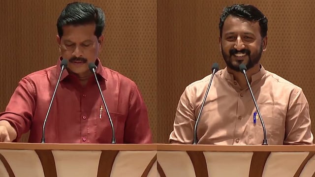 യുആര് പ്രദീപും രാഹുല് മാങ്കൂട്ടത്തിലും എംഎല്എമാരായി സത്യപ്രതിജ്ഞ ചെയ്തു