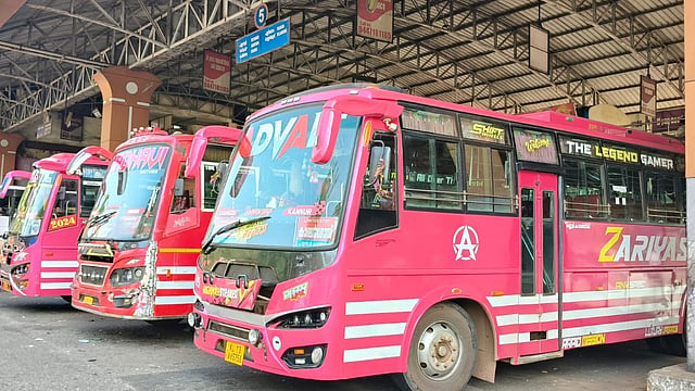 Private bus strike in Kannur district complete