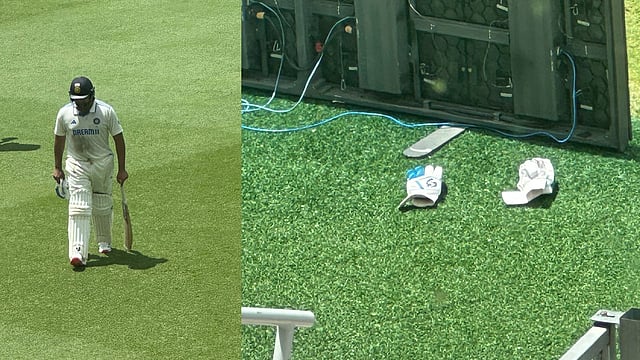 Rohit Sharma's Gloves Act