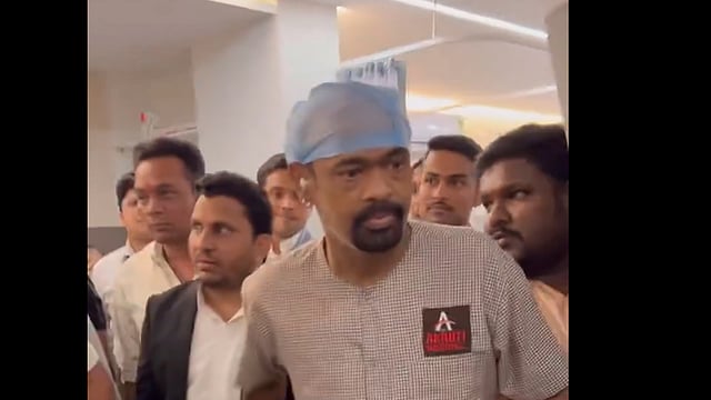 Vinod Kambli in hospital for treatment