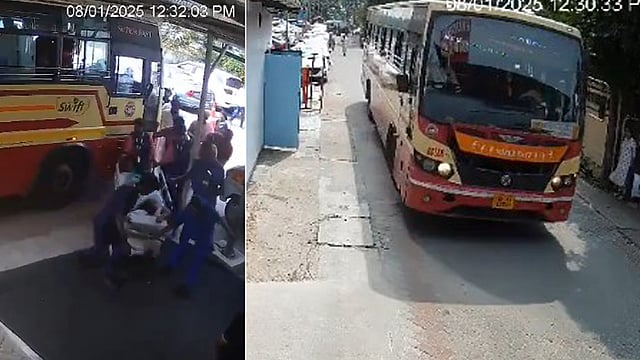 Timely intervention by KSRTC employees New life for elderly woman