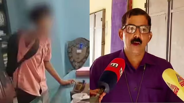 palakkadu Student apologizes for threatening teacher