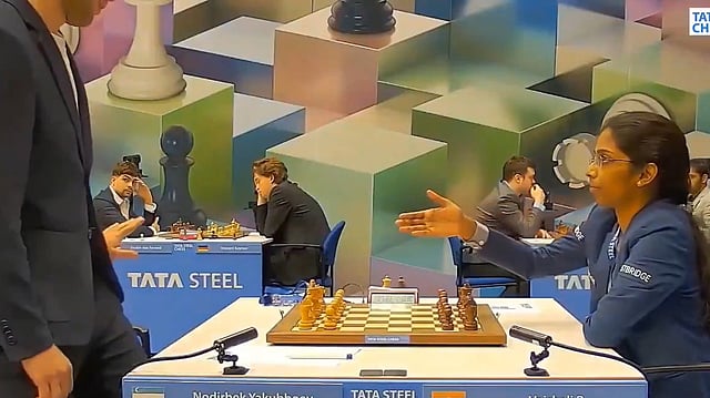 Uzbek chess player explains