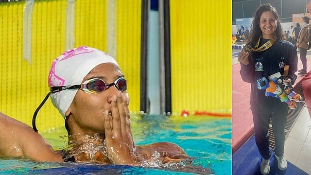 Harshitha Jayaram winning GOLD