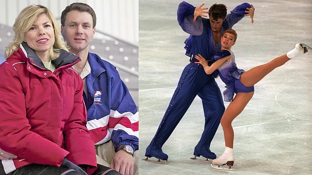 skating couple