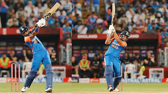 Hardik Pandya and Shivam Dube fifties