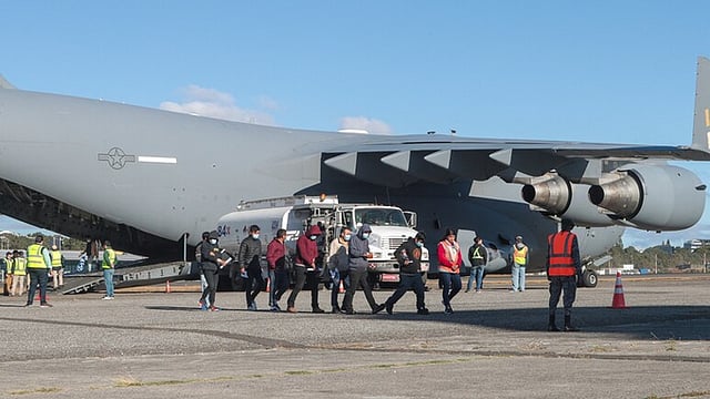 US Plane With 119 Deported Indians To Land Today, Opposition Raises Questions