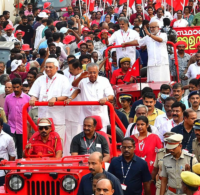 ചിന്ത ജെറോം സമ്മേളന റാലിയില്