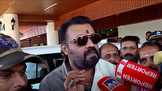 കേന്ദ്രമന്ത്രി സുരേഷ് ഗോപി