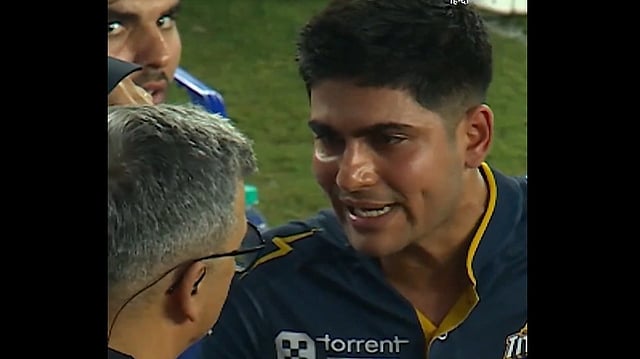 Angry young man Shubman Gill