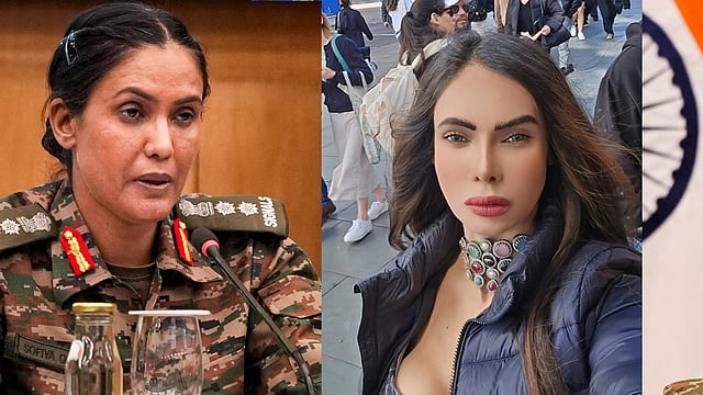 Who is Sophia Qureshi's twin sister, Dr. Shaina Sansara?