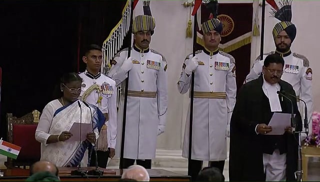 Justice B. R. Gavai is the new Chief Justice of the Supreme Court.