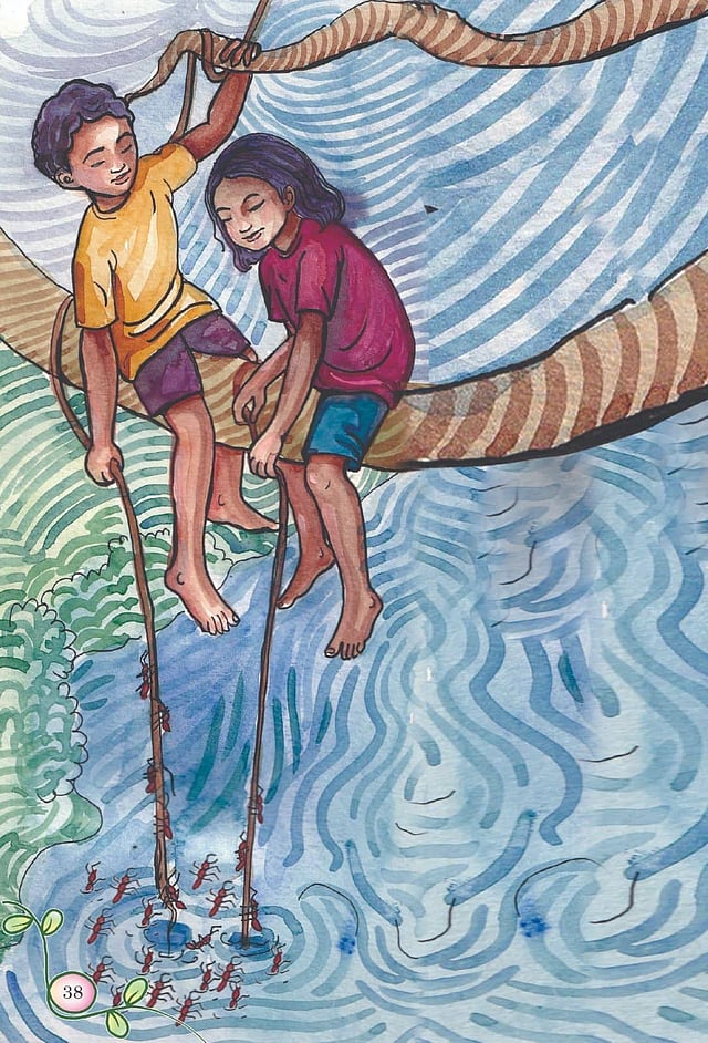 നാലാം ക്ലാസിലെ പുസ്തകം