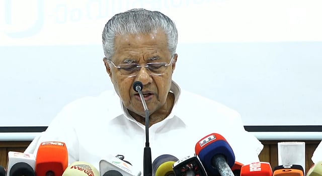 chief minister pinarayi vijayan