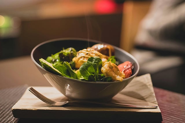 grilled chicken with spinach