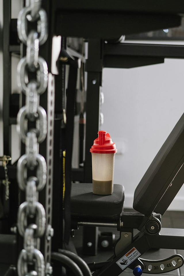 protein shake before workout