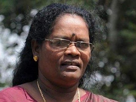 സി കെ ജാനു/ഫയല് ചിത്രം