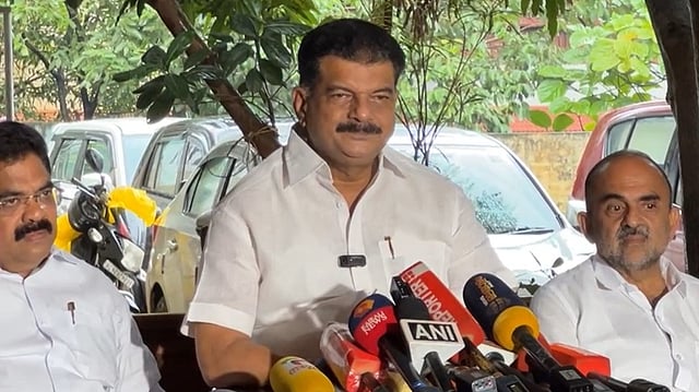 P V Anvar pressmeet