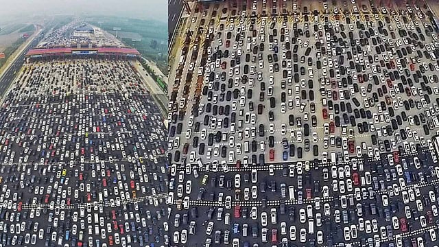 world’s longest traffic jam which lasted for 12 days