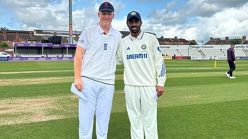 James Rew, Abhimanyu Easwaran In Ground