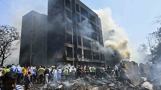 വിമാനപകടം നടന്ന സ്ഥലം (Ahmedabad Plane Crash)