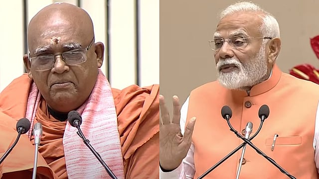 Swami Satchidananda- Prime Minister Narendra Modi