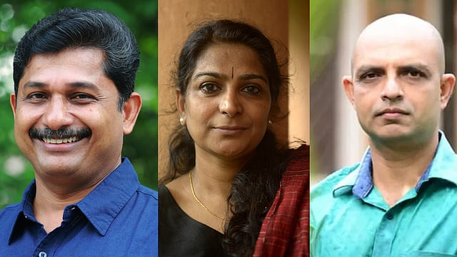 എം സ്വരാജ്, അനിത തമ്പി, ജി ആര് ഇന്ദുഗോപന്