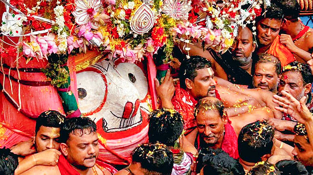 ശ്രീകൃഷ്ണനെ ജഗന്നാഥനായി സങ്കല്പ്പിച്ചാണ് രഥോത്സവം കൊണ്ടാടുന്നത്