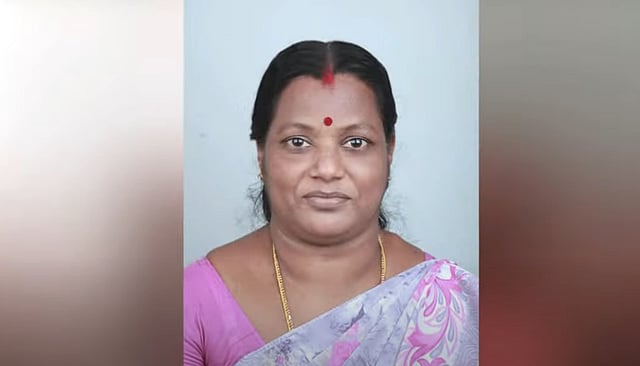 അപകടത്തില് മരിച്ച ബിന്ദു