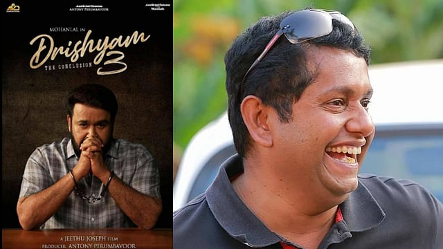 Drishyam 3 Poster and Jeethu Joseph