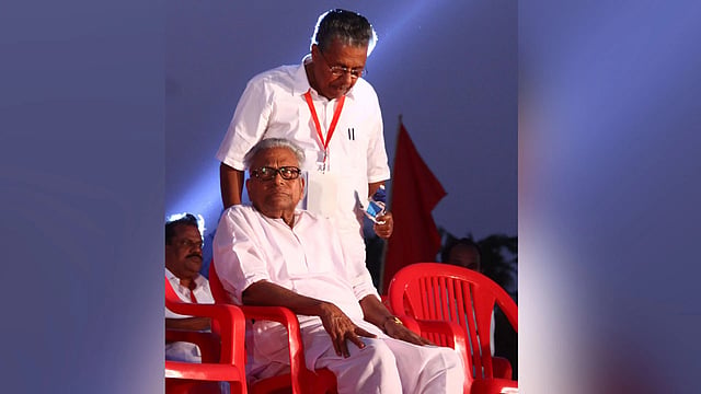 Pinarayi vijayan and VS Achuthanandan