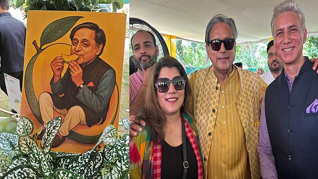 മാമ്പഴ വിരുന്ന് സംഘടിപ്പിച്ച് തരൂര്; കോണ്ഗ്രസ് എംപിമാരെത്തി, വിട്ടു നിന്ന് മുതിര്ന്ന നേതാക്കള്