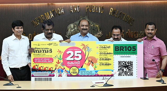Thiruvonam Bumper lottery