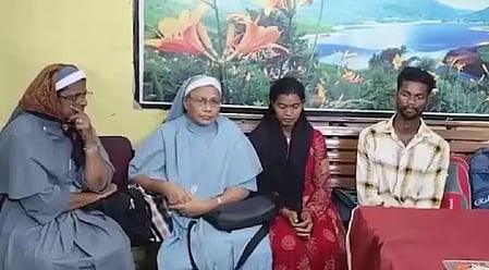 കന്യാസ്ത്രീകളെ അറസ്റ്റ് ചെയ്ത നിയമം കൊണ്ടു വന്നത് കോൺഗ്രസ്; മതപരിവർത്തന നിരോധന നിയമം രാജ്യത്ത് എട്ടു സംസ്ഥാനങ്ങളിൽ