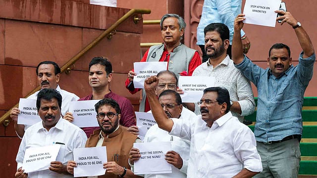 UDF MP's Protest