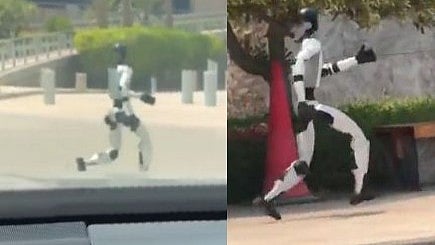 ദേ ഒരു റോബോട്ട് അല്ലെ ഓടിപ്പോകുന്നത്?;
എന്തൊക്കെ മാറ്റങ്ങളാണ് ദുബൈയിൽ സംഭവിക്കുന്നത്! (വിഡിയോ)
