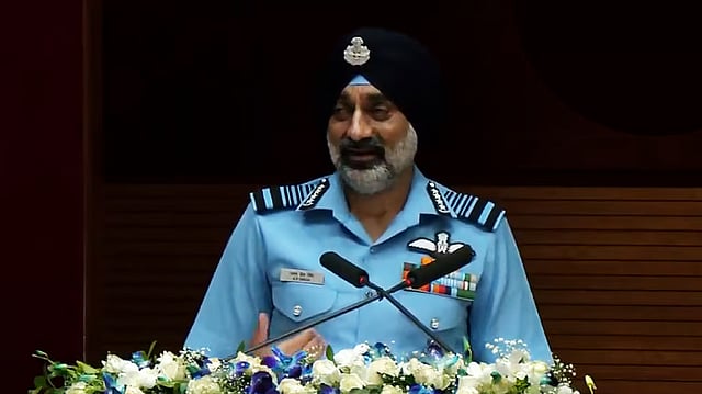 Air Chief Marshal AP Singh speaks about Operation Sindoor at the Air Marshal Katre Annual Lecture in Bengaluru