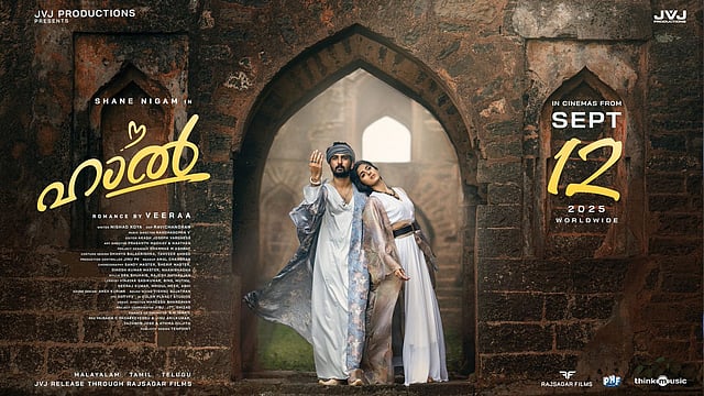 'സ്വപ്നം പോലൊരു പ്രണയം'; ഷെയ്ന് നിഗം നായകനാകുന്ന 'ഹാല്' സെപ്റ്റംബര് 12ന്