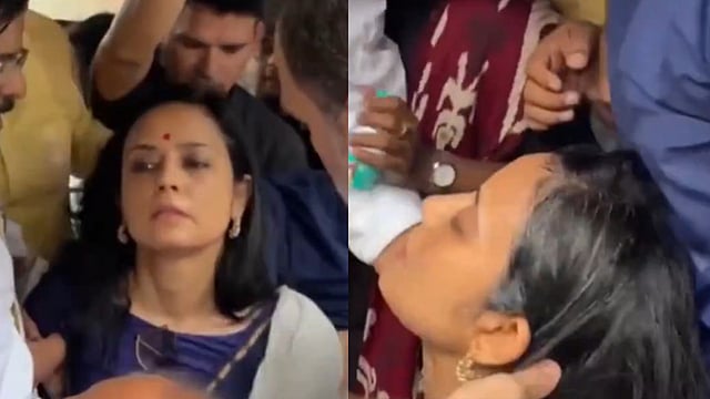 'വോട്ട് ചോരി' മാര്ച്ചിനിടെ മഹുവ മൊയ്ത്ര കുഴഞ്ഞു വീണു, മറ്റ് എംപിമാര്ക്കും ദേഹാസ്വാസ്ഥ്യം -വീഡിയോ