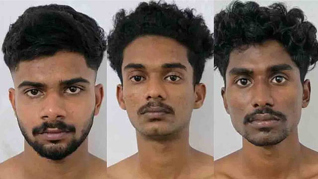 three-member gang arrested
