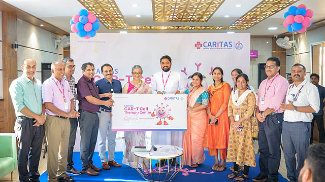 കാന്‍സര്‍ ചികിത്സയ്ക്കുള്ള  CAR-T സെല്‍ തെറാപ്പി സെന്റര്‍ കാരിത്താസ് ഹോസ്പിറ്റലില്‍
