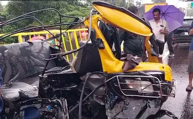 തലപ്പാടി അപകടം;  ബസ്സിന് ഇന്‍ഷൂറന്‍സ് ഇല്ലെന്ന് എംഎല്‍എ; മരണം ആറായി; വിഡിയോ