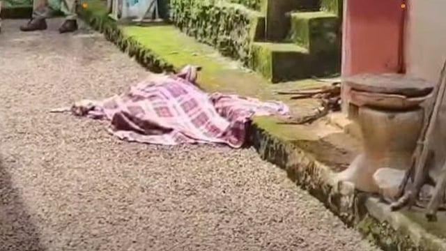 ഭാര്യയെ വെട്ടിക്കൊലപ്പെടുത്തി, ഭര്ത്താവ് ജീവനൊടുക്കി