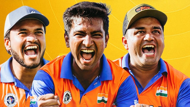 അമ്പെയ്ത്തില് പുതു ചരിത്രമെഴുതി ഇന്ത്യ; പുരുഷ കോംപൗണ്ടില് ലോക ചാംപ്യന്ഷിപ്പ് സ്വര്ണം
