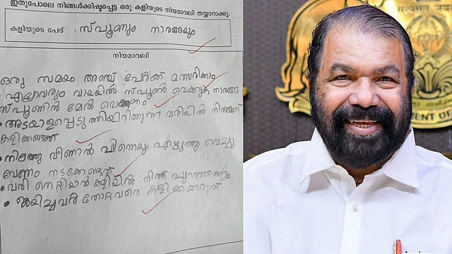 Minister V Sivankutty shares answer sheet of third grader