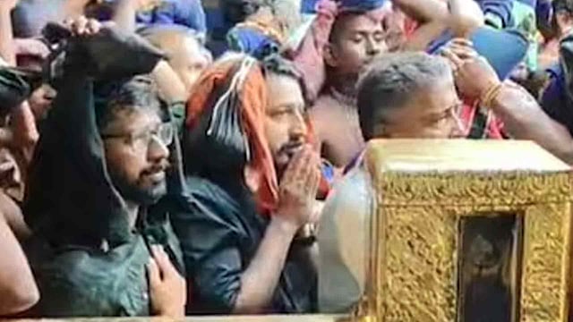 വിവാദങ്ങള്ക്കിടെ രാഹുല് മാങ്കൂട്ടത്തില് ശബരിമലയില്, ദര്ശനം നടത്തിയത് പുലര്ച്ചെ