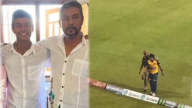 ശ്രീലങ്കൻ ഓൾ റൗണ്ടറുടെ പിതാവ് മരിച്ചു; ഏഷ്യാ കപ്പ് ജയത്തിനു പിന്നാലെ ദുഃഖ വിവരം താരത്തെ അറിയിച്ച് ജയസൂര്യ (വിഡിയോ)