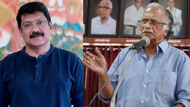 'അറിയാത്ത കാര്യങ്ങള് എഴുതി കയ്യടി നേടാന് ശ്രമിക്കുന്നു'; വേണുഗോപാലിനെതിരെ ശ്രീകുമാരന് തമ്പി